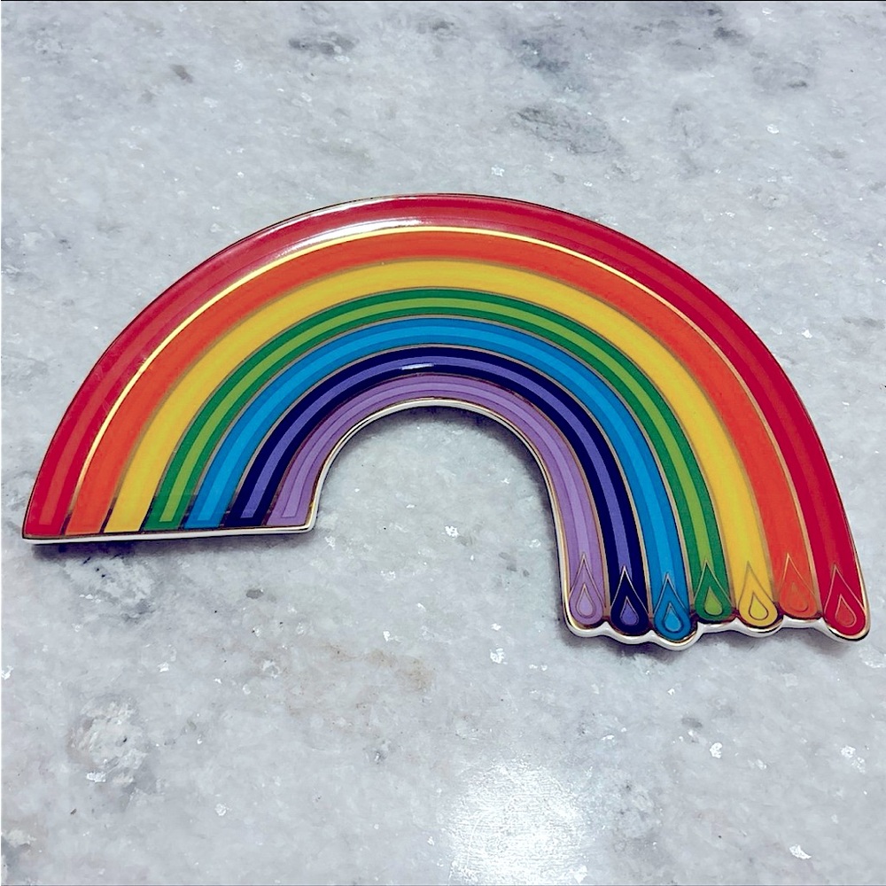 Jonathan Adler Dripping Rainbow Trinket Tray